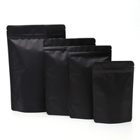 Sacs en plastique refermables anti-humidité avec fenêtre, différentes tailles, pour l'emballage du thé, du café, des sushis, de la gelée, fermeture visible