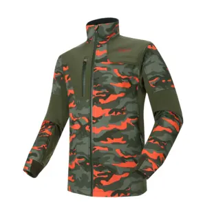 Hunting Softshell Jacket Breathable Winter Hunting Camo Jacket,camouflage Forest Shooting Waterproof PP Bag H&F Garment Durable