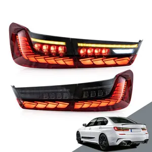 NaviHua Fabrik preis Auto LED Bremslicht Oled Dragon Scale Style für Bmw 3er G20 2019-Up Original Smoked Tail Light