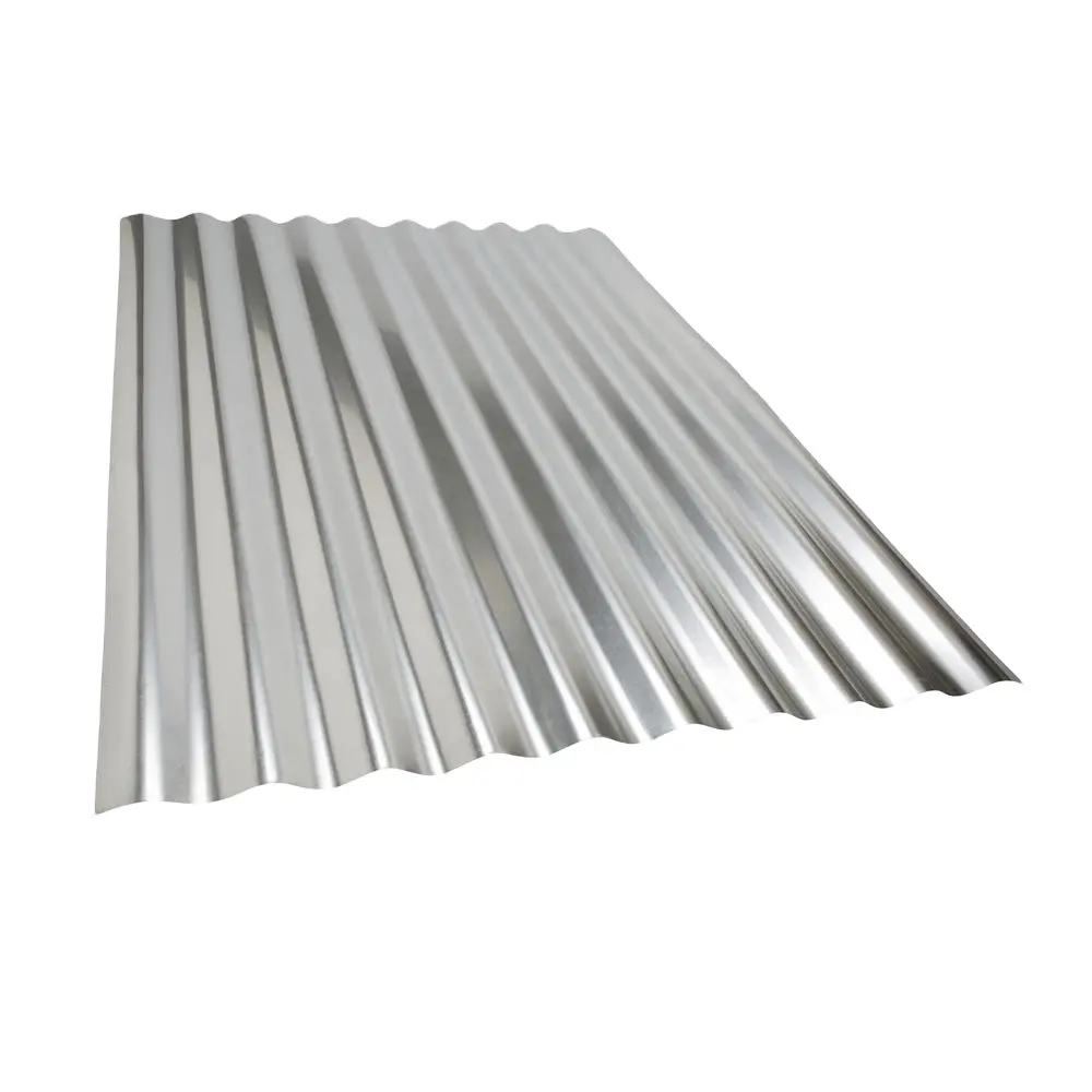 Tôle de toiture en métal bon marché en zinc ondulé/acier galvanisé