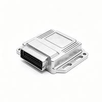 Carcasa de Aluminio para ECU Automotriz de 39 Pines, Fundición a Presión Personalizada, Compatible con la Unidad de Control Electrónico del Vehículo