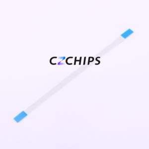 JS05A-07P-100-4-8 FFC Cable (Flexible Flat Cable) P=0.5mm Connector 7P 0.5mm 0.3mm Non-Inverting - Product Image 2