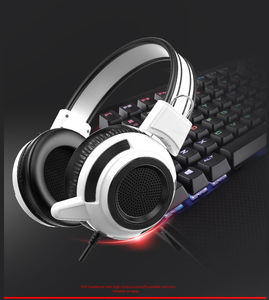 Casque d'écoute avec fil, pour téléphone, avec micro, écouteurs filaires, oreillettes de jeu et musique, Studio DJ, pour ordinateur - Product Image 2