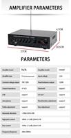 Amplificateur de puissance à tension et impédance constantes BHA PA-90BT, haut-parleur de plafond public haute puissance pour la maison, audio pour sonorisation en direct