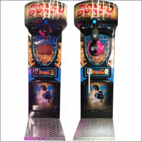 Machine de boxe Dragon pour centre commercial extérieur, équipement de boxe pour test de force du bras, machine de boxe arcade Out Coke