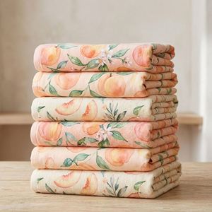 Toalla de Playa Gruesa Estampada Absorbente de Algodón 100% con Logotipo Personalizado - Product Image 2