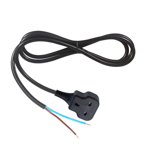 Mở rộng dây điện Dải mở kết thúc điện 3pin dây điện với Tước đóng hộp <span class=keywords><strong>AC</strong></span> dây điện - Product Image 5