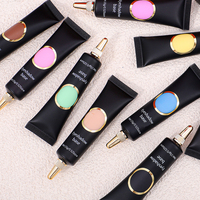 Base de fard à paupières liquide mate végane sans logo, 10 couleurs, personnalisable avec votre logo, marque privée