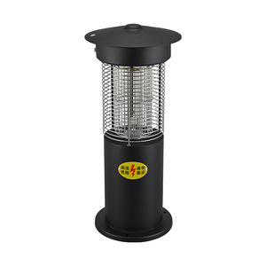 Outdoor <b>Solar</b> Led Mosquito Killer <b>Lamp</b> Waterproof For Garden Lawn Courtyard Black Stainless Steel Battery <b>Powered</b> Eco Friendly - Product Image 3