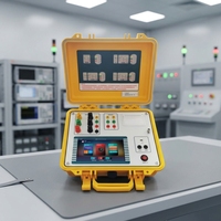 Testeur d'efficacité énergétique de transformateur haute précision ZKB506B et instrument d'analyse de puissance pour laboratoire et usine