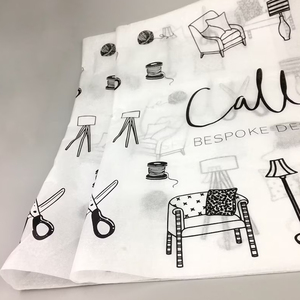 Biểu Tượng Tùy Chỉnh 17 <span class=keywords><strong>GSM</strong></span> Giấy Lụa Cho Món Quà/Quần Áo/Bó Hoa Gói Mô Giấy Quà Tặng Đóng Gói Hộp Giấy Gói - Product Image 3