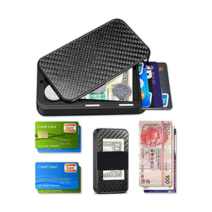 Personnalisé Poche Avant Mince Portefeuille RFID Blocage Automatique Porte-<span class=keywords><strong>Carte</strong></span> De Crédit En Aluminium - Product Image 4