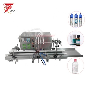 Machine de remplissage de bouteilles d'eau, d'alcool et d'huile à haute efficacité, 10-500 ml, pompe péristaltique de bureau - Product Image 1