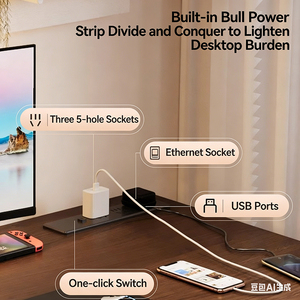Escritorio Eléctrico de Pie con Doble Motor y Diseño Ergonómico Ajustable en Altura para Oficina en <span class=keywords><strong>Casa</strong></span>/Dormitorio, Configuración de Doble Monitor - Product Image 4