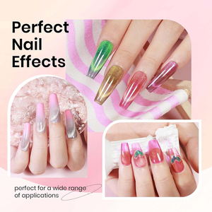 Esmalte de Uñas en Gel Natural de Bajo Olor, Secado Rápido al Aire, Esmalte de Uñas en Gel Profesional de Alta Pigmentación, Esmalte de Uñas en Gel UV - Product Image 4