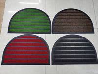 Tapis de porte rectangulaire en velours robuste, fin, antidérapant, grattoir à saleté, tapis de bienvenue pour extérieur, entrée de maison