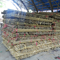 Ventes en gros de cannes en bambou brut de haute qualité en Chine, bâtons de bambou pour l'agriculture, pour les drapeaux