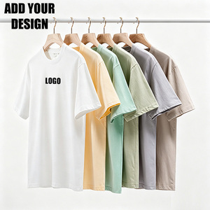 Camisetas de algodón de manga corta con cuello redondo para hombre, al por mayor, lisas, modernas, para imprimir, personalizadas para hombre - Product Image 2