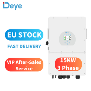 Stock Entrepôt UE Deye 15 Kw 48V Triphasé Deye Sun-15K-SG01HP3-EU-AM2 Onduleur Solaire Hybride 15Kw Triphasé - Product Image 1