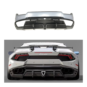 Modifier le kit de carrosserie en fibre de carbone sèche de luxe de haute qualité becquet de pare-chocs arrière pour Lambor <span class=keywords><strong>Huracan</strong></span> LP580 - Product Image 1