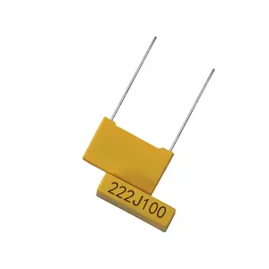 CL71 222J100V 0.0022uf Box Type Capacitors Use Metalized Polyester Film Laminated Capacitors