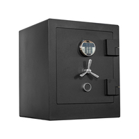 Exhibidor de Relojes Inteligente con 4 Rotores y 3 Cajones, Caja Fuerte con Motor Silencioso para Uso Diario