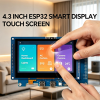 Papan Pengembangan AIoT ESP32 Layar Sentuh TFT IPS RGB 4.3 Inci 800*480/480*272 Arduino LVGL WIFI BLe Uart Modul Pintar