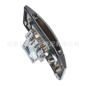 มือจับประตูรถยนต์สำหรับนิสสัน 80607-CD41E 80606-CD01E สีเงิน คู่ - Product Image 3