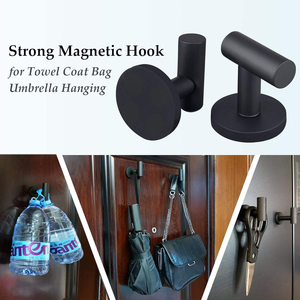 Ganci Magnetici <span class=keywords><strong>per</strong></span> Mobili Moderni, Ecologici, Impermeabili, con Rivestimento in Polvere, Appendiabiti Magnetici Resistenti <span class=keywords><strong>per</strong></span> Superfici Metalliche, Garage - Product Image 3
