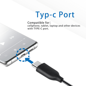 2025 Hot Bán Mở Tai Tai Tai Nghe Mới Đến TYPE-C Có Dây Mở Tai Earbuds Âm Bass Nặng <span class=keywords><strong>Stereo</strong></span> Cho iPhone 15 16 Samsung Huawei - Product Image 3