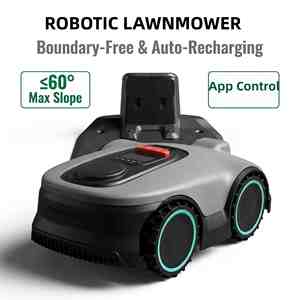 Tondeuse à gazon robotisée sans fil pour surfaces jusqu'à 600 m² M. App Controlled Waterproof Automatic Return to Charge Obstacle Avoidance - Product Image 3
