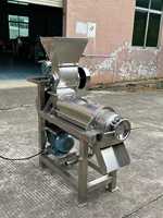 304 RVS Kruimelschroef Sapcentrifuge Geïntegreerde Fruitpers Machine