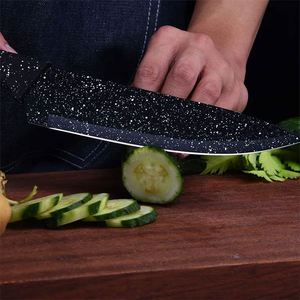 Juego de Cuchillos de Acero Inoxidable de 6 Piezas con Revestimiento Antiadherente y Pelador, Oferta Especial, Accesorios para el Hogar y la Cocina - Product Image 4