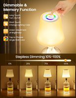 Lampe de bouteille sans fil RGB moderne, étanche, batterie 4000 mAh, type C, lampe de table à gradation progressive, lumière d'ambiance pour bouteille de vin