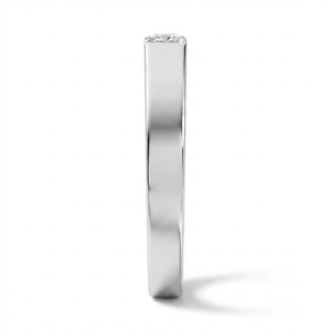 <span class=keywords><strong>Bague</strong></span> <span class=keywords><strong>solitaire</strong></span> classique pour homme en or 18 carats avec <span class=keywords><strong>diamant</strong></span> de laboratoire taille <span class=keywords><strong>princesse</strong></span>, couleur D VVS2, <span class=keywords><strong>diamant</strong></span> synthétique CVD certifié IGI, qualité supérieure - Product Image 2