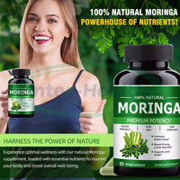 Ekstrak Daun Moringa Organik Ausreson Terbaik Harga Suplemen Grosir Pendukung Metabolisme & Imunitas Kapsul Moringa