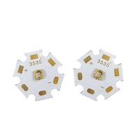 3535 Led Pcb UV LED Diodes pour durcir et sécher 395nm Uv Led Chip Durcissement 20mm PCB Board
