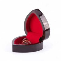 Boîtes à bijoux rectangulaires en bois faites à la main, prix clair, nouvelle boîte à bijoux en bois