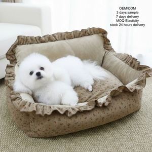 Luxury Modern Orthopedic PP Cotton <b>Dog</b> Bed for <b>Large</b> <b>Dogs</b> Cats Small Animals-Washable Removable Cover Premium <b>Sofa</b> Bed - Product Image 1