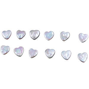 Zhuji Wholesale Natural Baroque Freshwater Pearls Heart-Shaped Good Luster Thick/<strong>Fat</strong> White/<strong>Pink</strong>/Purple Custom Hole Clean Surface - Product Image 1
