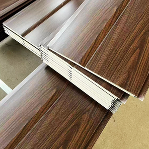 Revestimento Decorativo de Parede, Painéis Exteriores à Prova de Fogo, Placas Metálicas Esculpidas para Decoração Externa de Casa - Product Image 3