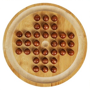 Customized Wooden Tic Tac Toe XO Puzzle <b>Cube</b> 5.5 Inch Eco-Friendly Letterpress Printed Brain Teaser Family Fun Gift - Product Image 4