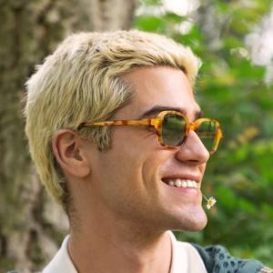 Lunettes de soleil en acétate Lunettes de soleil rétro pour hommes Lunettes de soleil vintage à la mode ovales polarisées UV Lunettes de soleil de créateur pour femmes épaisses 2025 - Product Image 3