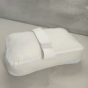 U Shape Knee Pillow With Straps Adjustable Support For Sleeping Positioning White - Product Image 3