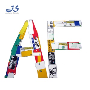Recuerdo personalizado placa decorativa de metal y aluminio para vehículos, fábrica al por mayor producto personalizado placa de matrícula de <span class=keywords><strong>coche</strong></span> - Product Image 5