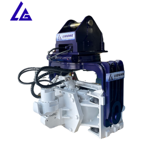 Pileuse hydraulique rotative à 360 degrés avec bras auxiliaire pour le pieutage de fondations de ponts routiers et de bâtiments - Product Image 3