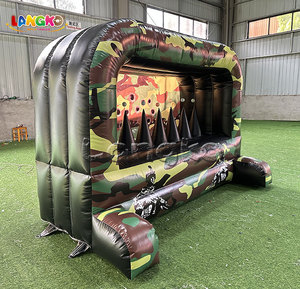 Château gonflable commercial, jeu de carnaval, jeu de tir <span class=keywords><strong>Nerf</strong></span>, maison de rebond pas chère - Product Image 2