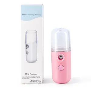 Wholesale Hydrating Instrument Handheld Machine Device Mini Steamer Sprayer Mist Facial Spray Skin Portable Face Nano Water