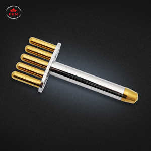 Handheld Titanium <strong>Magnetic</strong> <strong>Acupressure</strong> Guasha Meridian Points Massager Magnetotherapy Guasha Massage Pen Fork Beauty Device - Product Image 2
