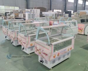 Exhibidor de Helados Pequeño, Congelador de Grado Alimenticio para Paletas Heladas, Vitrina Refrigerada Comercial para Pasteles y Snacks - Product Image 3